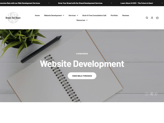 Brands That Bloom Shopify store