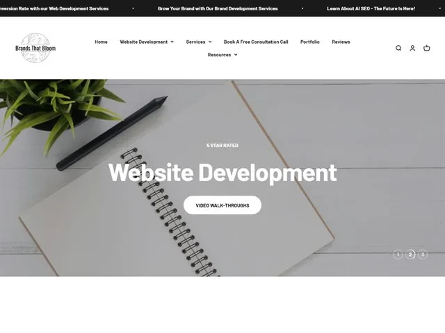 Brands That Bloom Shopify store